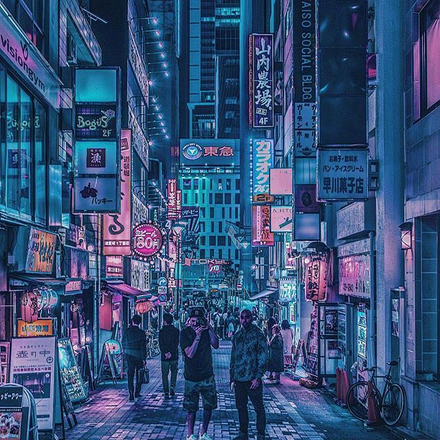 ◱ 二次元色调的城市夜晚
◪ 摄影师 Y...