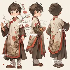 少年汉服设计 待出