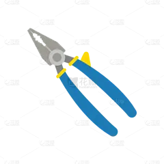 手绘-五金工具2-icon-钳子