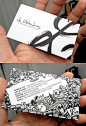 55+ Awesome Double Sided Business Cards for Inspiration - Bloom Web Design #identity #bcard #design