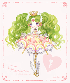 星野矢桃采集到插画师城咲ロンドン