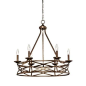 Millennium Lighting 6-Light Vintage Gold Chandelier-2176-VG - The Home Depot