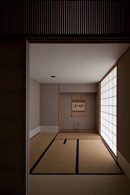 Japanese tea room, C...