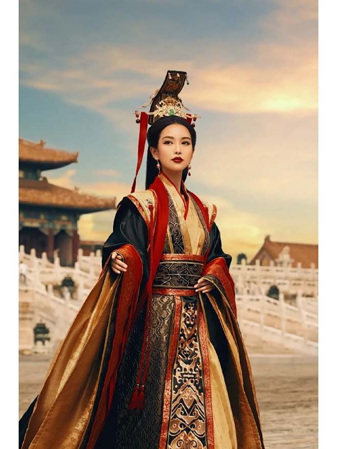 故宫写真 | 总要来故宫拍组女皇写真吧 -花瓣网