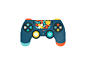 Gamepad flower playstation gamepad