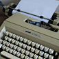 {喜物计} Olivetti LETTERA 25老式打字机