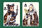 Playing cards (WIP) : On this year , I decided to make playing card set. 