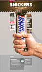 Snickers, M&Ms, and Twix : A a digital brand vision for Mars marquee brands — Snickers, M&Ms, and Twix.