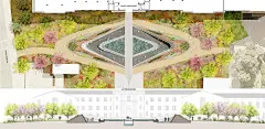 2022 ASLA通用设计类荣誉奖：1月8日纪念碑和El Presidio公园整体规划，美国 / Chee Salette, Tina Chee Landscape Studio : 一双疗愈伤痛的手臂