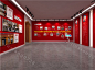 P54 党建荣誉室展厅 革命历史博物馆廉政展览展示室内设计3D模型-淘宝网