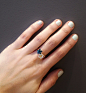 代购 希腊原创设计师Kostas 纯银搪瓷开合可调节纯洁戒指 小雏菊的盛开 新款 2013 正品