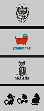 喜欢猫咪？一组猫主题logo欣赏~