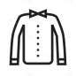 ShirtClothes And Fashion Line Icon Collection.