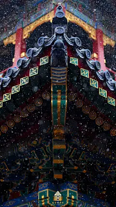 京城最美故宫雪