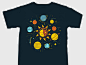 Solar System Tee for Big People