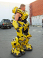 FireFall Yellow Full Body Armor This has been made by the dude who made the original Predator suit..!: 