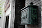 上海小街小巷的各种传统邮箱