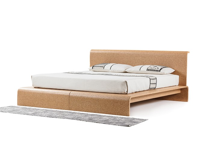 Cork double bed BISU...