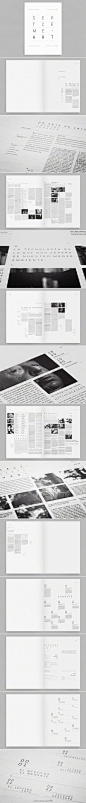 一组黑白书籍杂志平面设计及排版配色，没有灵感的时候可以试试这些！ #photoshop# #素材推荐# ​​​​