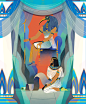 Racconti dell'antico Egitto: Nui Nui :: Behance