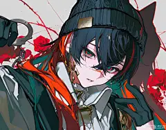 红毛看过了来看看我们的黑毛白毛#动漫男头 #新头像的魅力 #二次元头像 #漫头 #兄弟头像 #男生头像 - 小红书