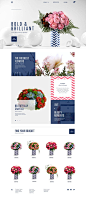 Kalla | Modern Online Floral Experience by Donhkoland #Approach #Design #Donhkoland