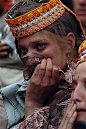 Young Kalash woman from the Chitral district of north-western Pakistan  (The Kalash people claim they are the descendants of Alexander the ...
