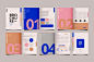Brochure template layout