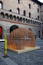 木材搭接的千鸟装置艺术 / Kengo Kuma & Associates – mooool木藕设计网