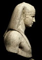 Roman Bust of Antinous - Osiris