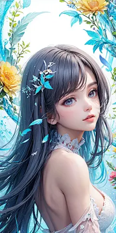 【AI美图】炫丽的动漫壁纸&amp;凄凉的爱情故事