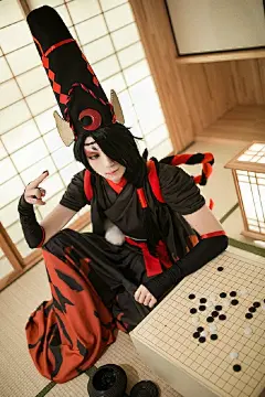 #阴阳师手游# cosplay 动漫真人秀 coser 动漫人物游戏角色扮演@北坤人素材