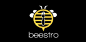 以蜜蜂为元素的logo设计 #采集大赛#