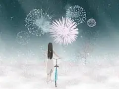 唯美卡通伤感意境