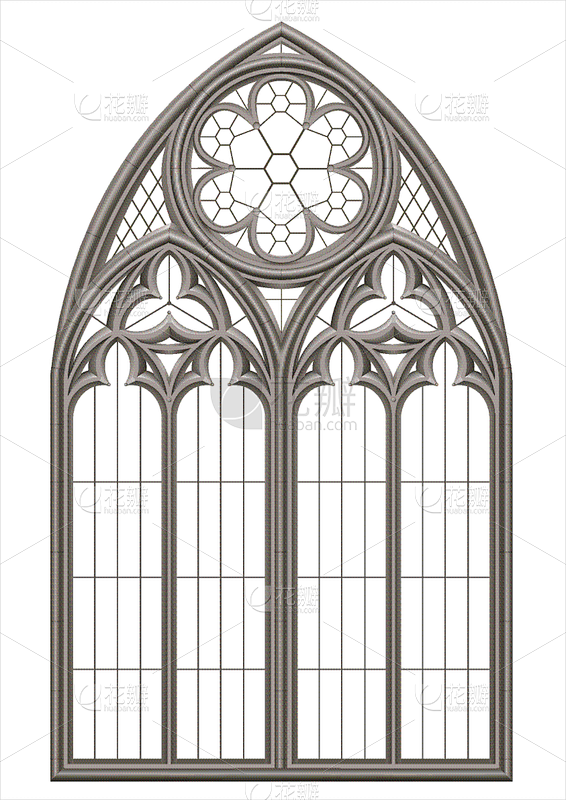 哥特式风格,中世纪时代,彩色玻璃,孕检,...
