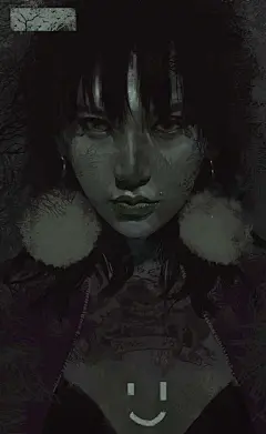 每日插画推荐超话 
暗黑风插画
via：用蛋包饭 ​​​​