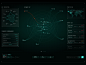 Network Map Traffic Map Data Interface Design