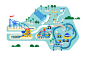 Legoland Florida map 2016 : I had the opportunity to revamp and modernise the map for Legoland Florida, with VML. LEGOLAND® Florida is a 150-acre interactive theme park dedicated to families with children between the ages of 2 and 12. With more than 50 ri