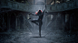 Black Widow, redhead, standing on one leg, arms up, Bosslogic, black suit, fan art, artwork, digital art, digital painting, Marvel Comics | 3840x2160 Wallpaper - wallhaven.cc