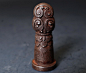 SKY Iron Hand Forge Aquarius Seal Stamp Tibet Buddhist | eBay