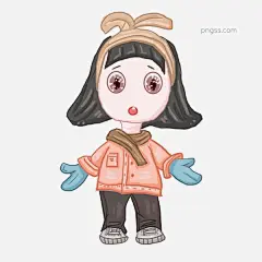 原创手绘Q版人物可爱的女孩元素图片大小2000x2000px 图片尺寸563.54 KB 来自PNG搜索网 pngss.com 免费免扣png素材下载！q版#潮流#呆萌#动漫#可爱#漫画#女孩#人物#人物素#日系#时尚#手绘#温柔#