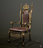 Chair , Chen Wang : Chair  by Chen Wang on ArtStation.