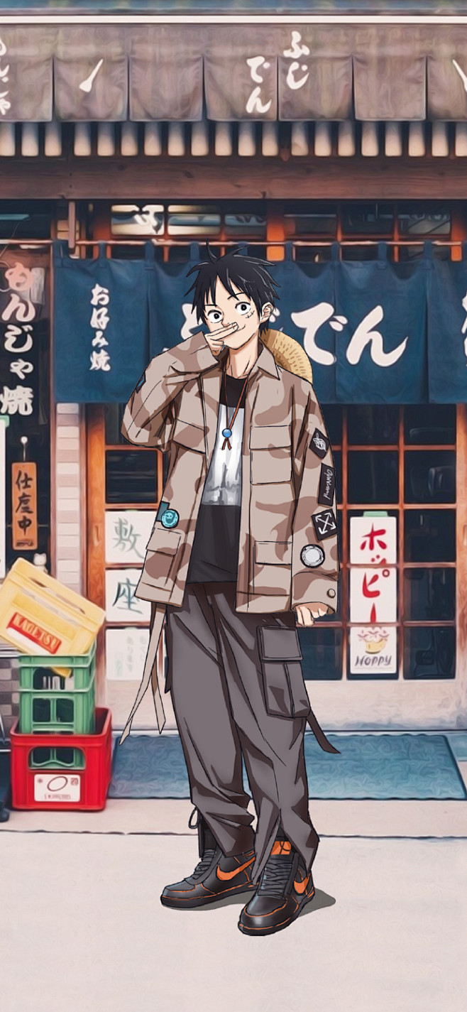 海贼王系列压轴出场的路飞已画完,有没有想.