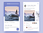 photo-sharing app card photo ui app