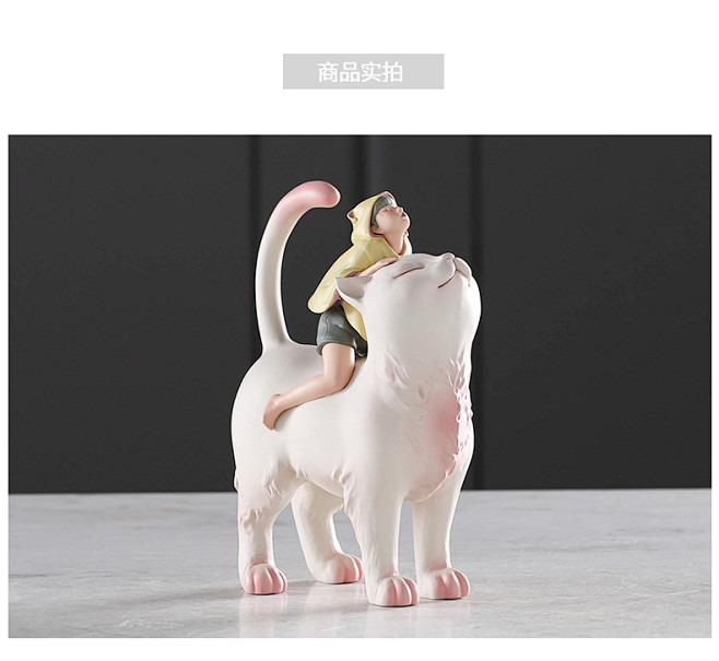 猫将军艺术摆件创意礼品贾晓鸥白夜童话新婚...