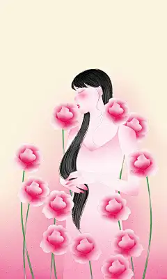 10月，壁纸，清新风