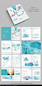 简洁大气医疗画册CDR素材下载_企业画册|宣传画册设计图片