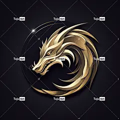 金龙标志logo海报