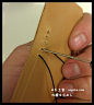 原创手工博文: 皮革手缝（手工缝线）教程：如何穿针？如何缝线？如何缝线结尾？...