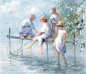 【水彩画】荷兰Willem Haenraets 《诗一样的日子》-5